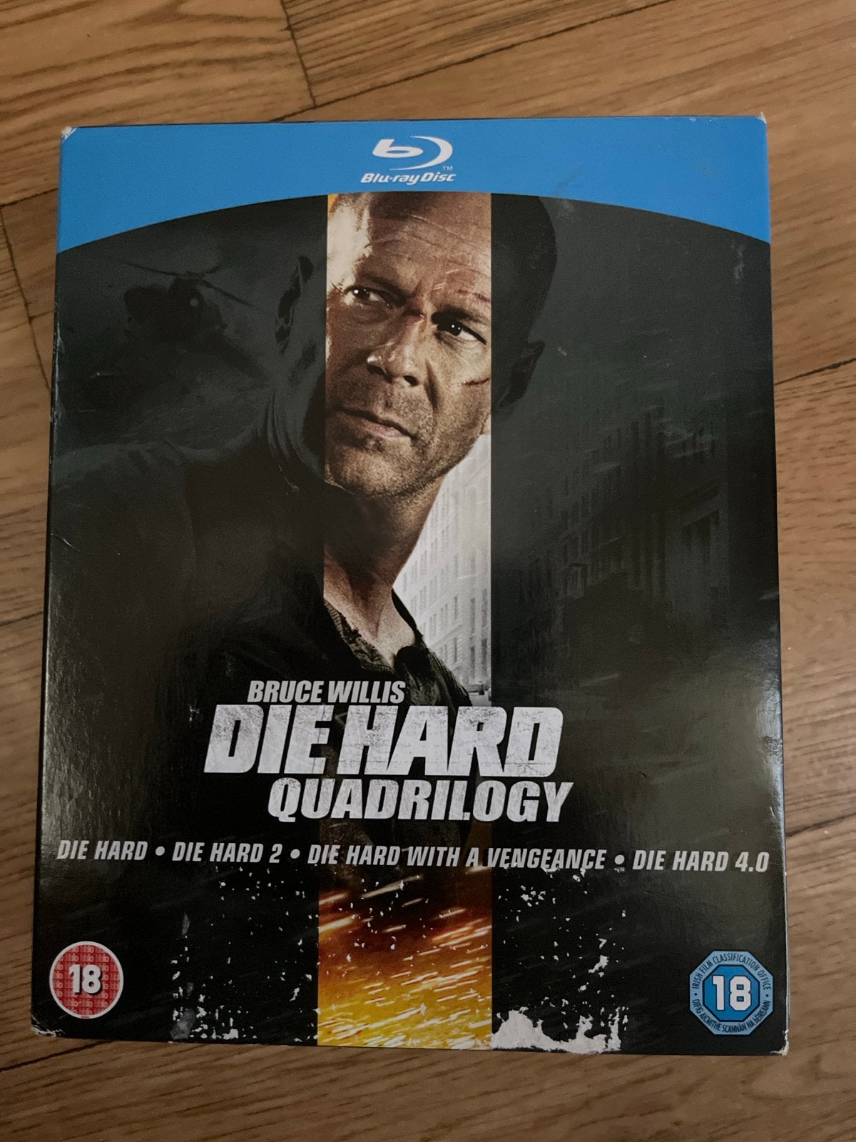 Die Hard Quadrilogy Blu-ray Boxset - Bruce Willis, Cd's en Dvd's, Vanaf 18 jaar, Nederlands, Boxset, Actie
