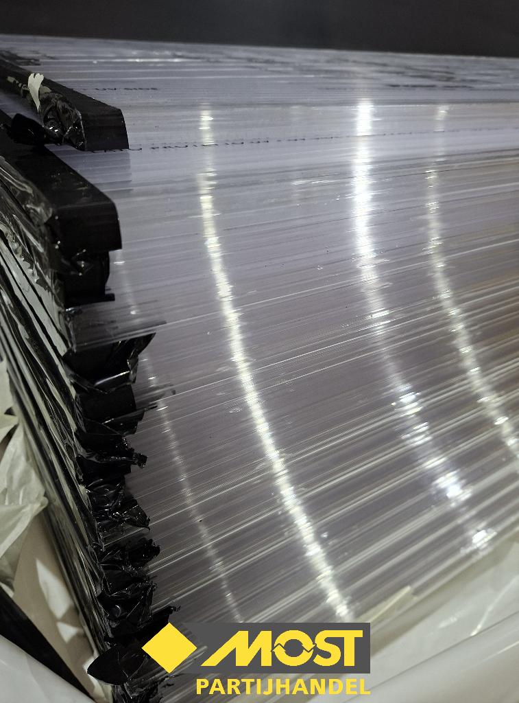 Polycarbonaat platen 16 mm helder 125 x 700 cm, Ophalen, Nieuw, Overige materialen