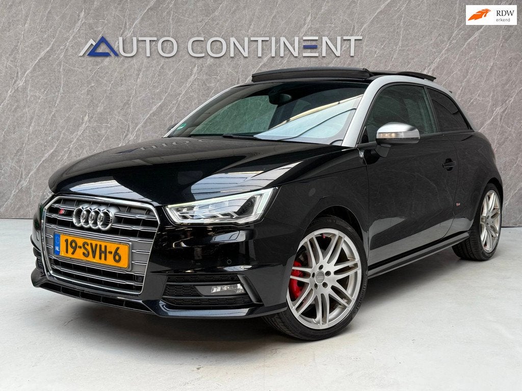 Audi A1 1.4 TFSI S-Line / AUT / NAP / Onderhouden / Vol Opti, Auto's, Audi, Euro 5, Zwart, 4 cilinders, 1165 kg