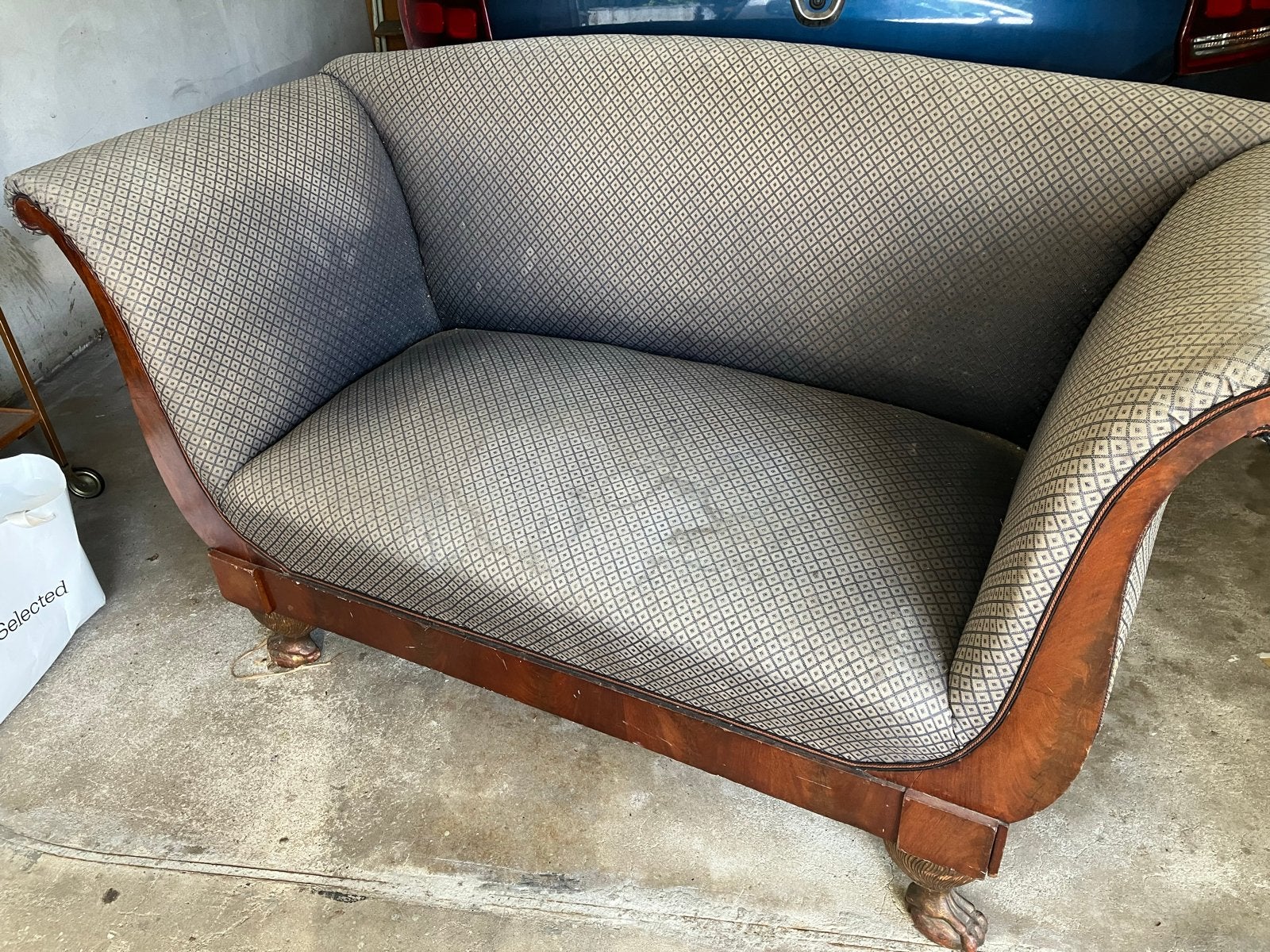 Antieke Biedermeier Sofa - Opknapper met Potentie, Ophalen