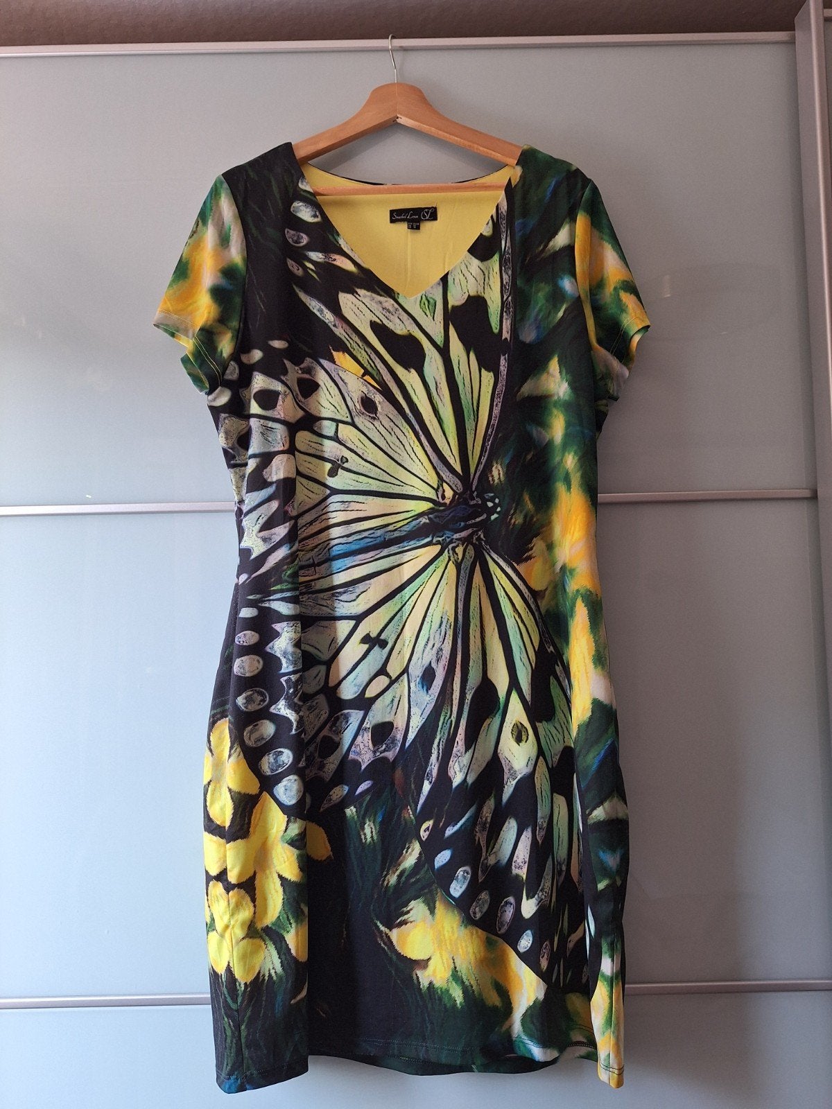 damesjurk maat 46 merk Smashed Lemon, Overige kleuren, Maat 46/48 (XL) of groter, Ophalen of Verzenden, Zo goed als nieuw