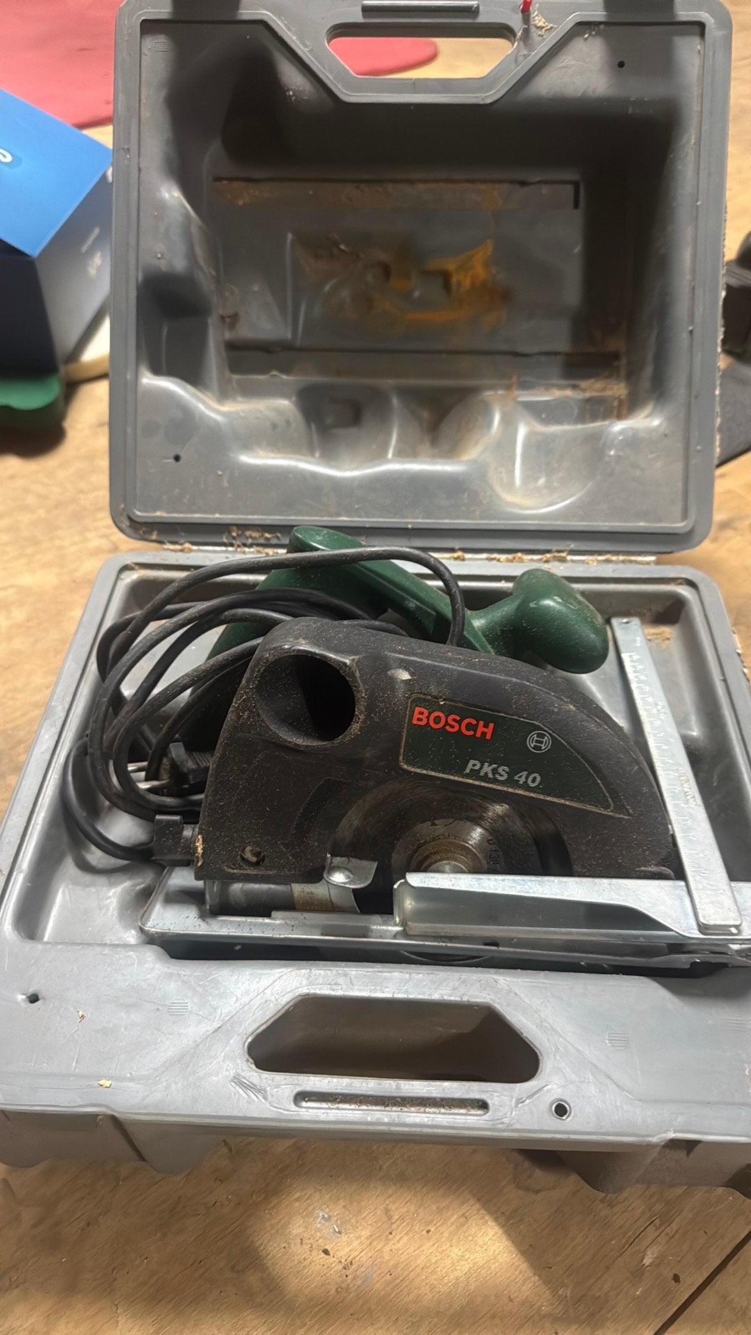 Bosch zaagmachine, Doe-het-zelf en Verbouw, Gereedschap | Zaagmachines, Ophalen, Cirkelzaag, Zo goed als nieuw, 30 tot 70 mm