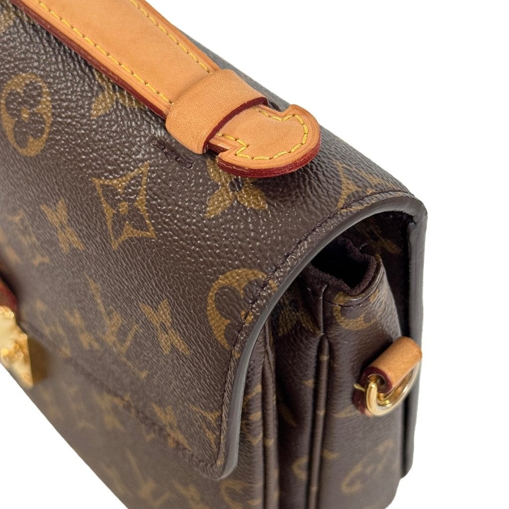 Louis Vuitton pochette metis monogram crossbody tas designer image 4