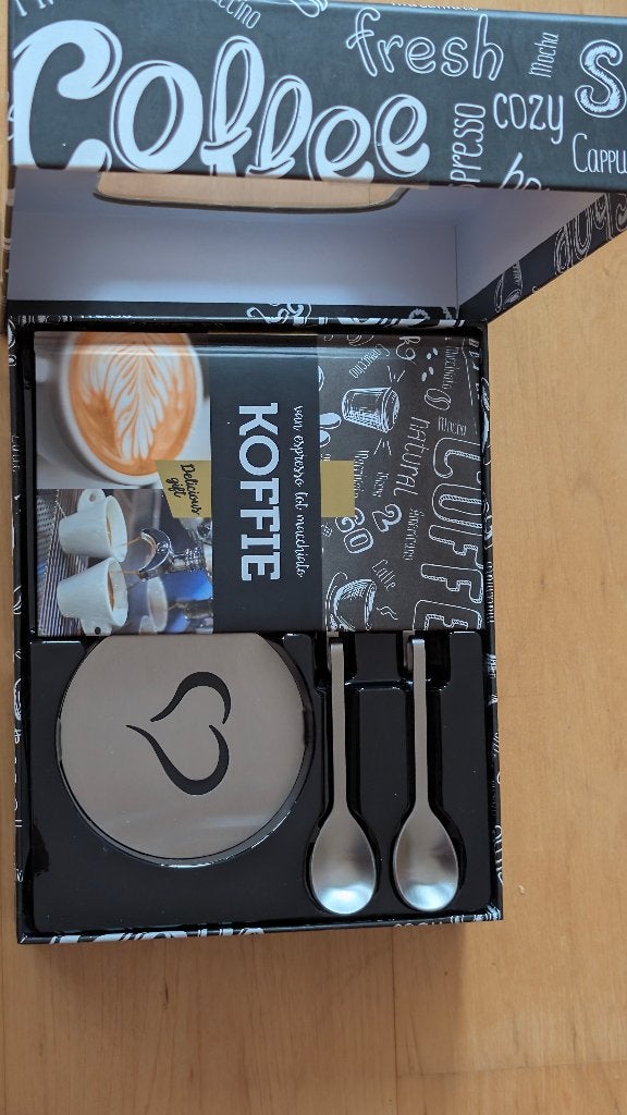 Koffie cappuccino gift box, Witgoed en Apparatuur, Melkaccessoire, Overige merken, Nieuw, Ophalen of Verzenden
