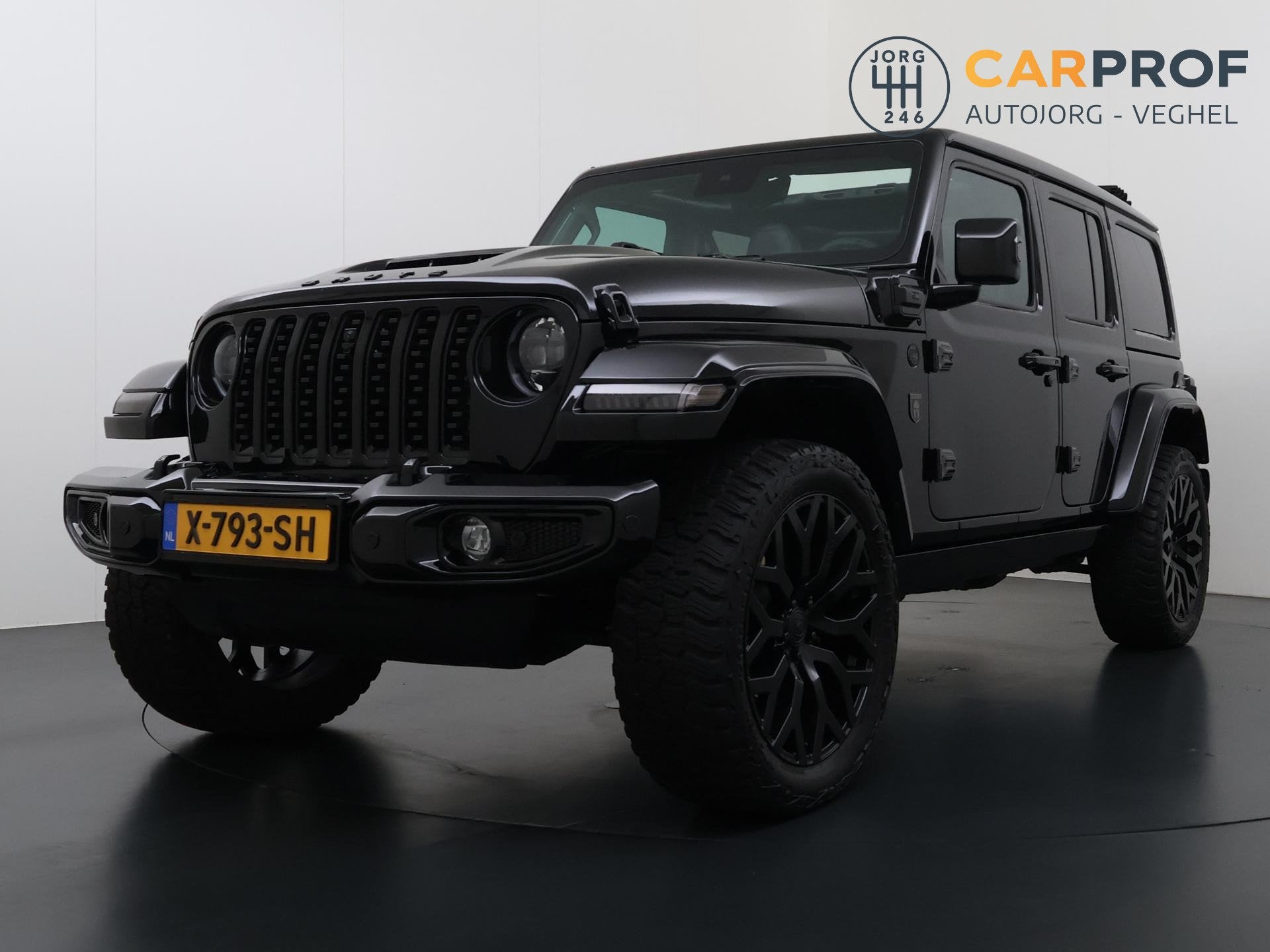 Jeep Wrangler Unlimited 4xe 380 Rubicon BRUTE Pakket TWV €, Automaat, Stof, 4 cilinders, Cabriolet