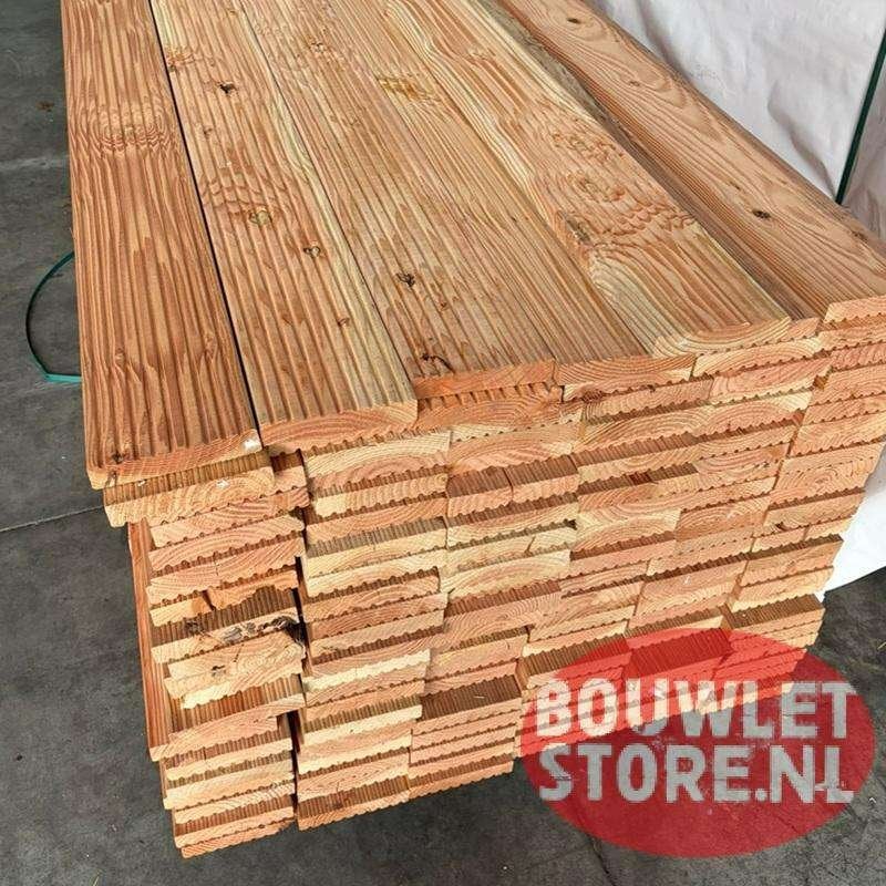 Douglas vlonderplanken | Vlonderplank | Dekdelen | 28x145mm, Ophalen of Verzenden, Nieuw, 250 cm of meer, Planken