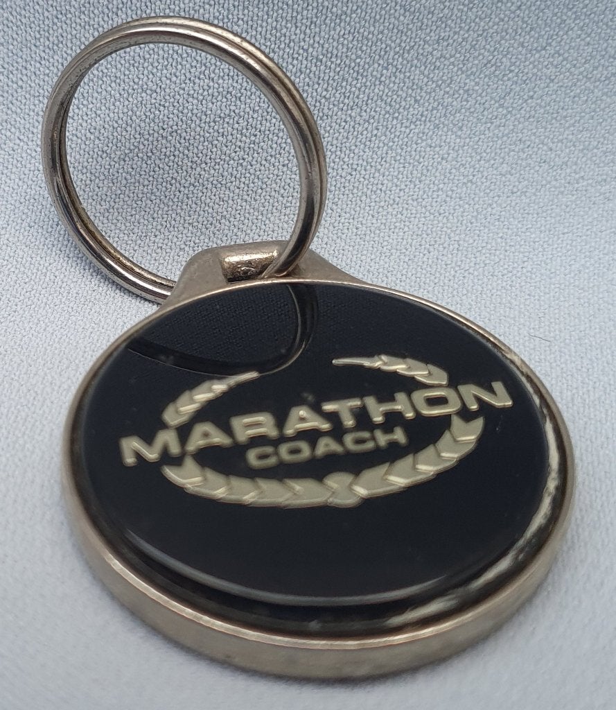 Marathon coach sleutelhanger, Verzenden, Zo goed als nieuw, Transport