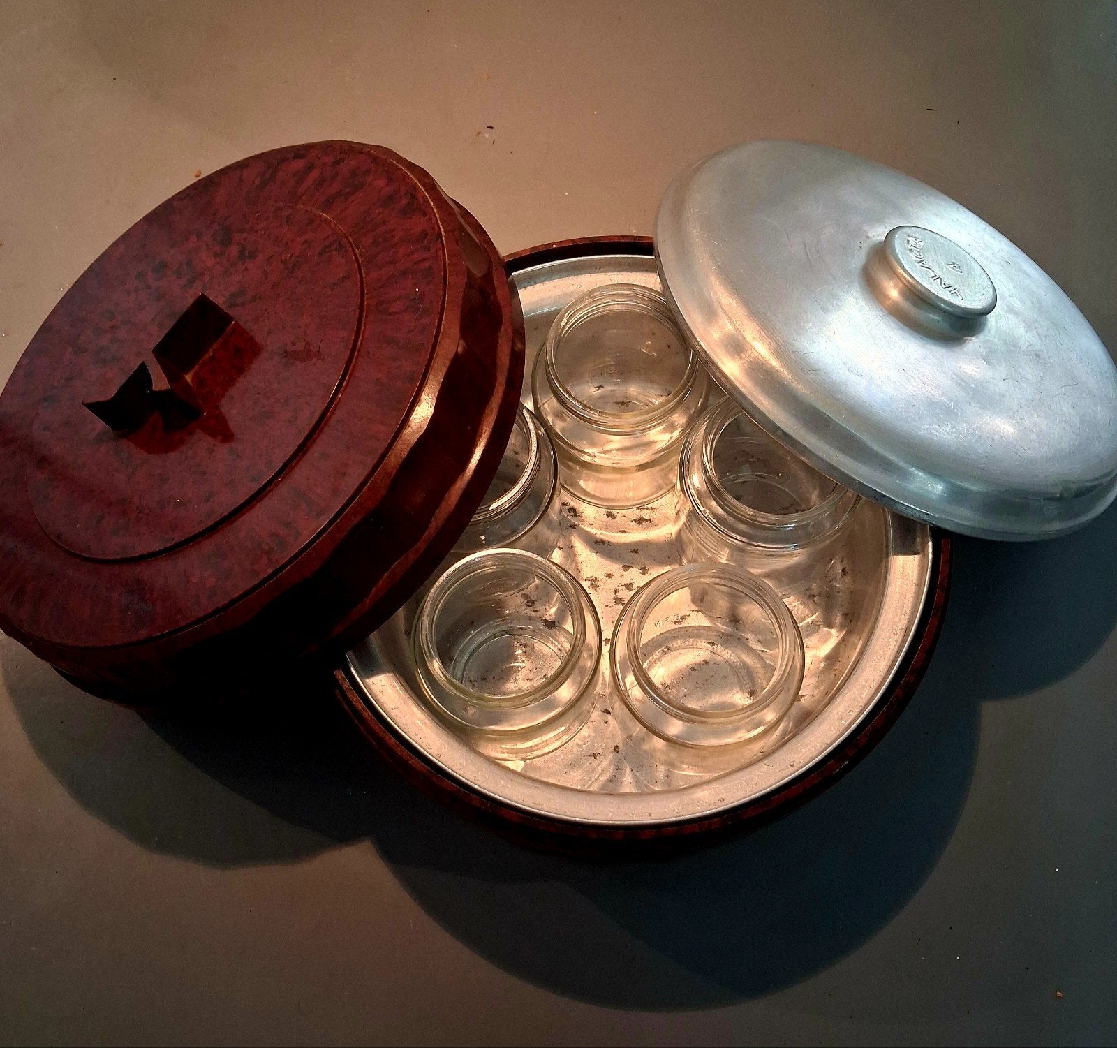 bakeliet,yoghurtmaker,,50s,kompleet,yalacta, Ophalen of Verzenden