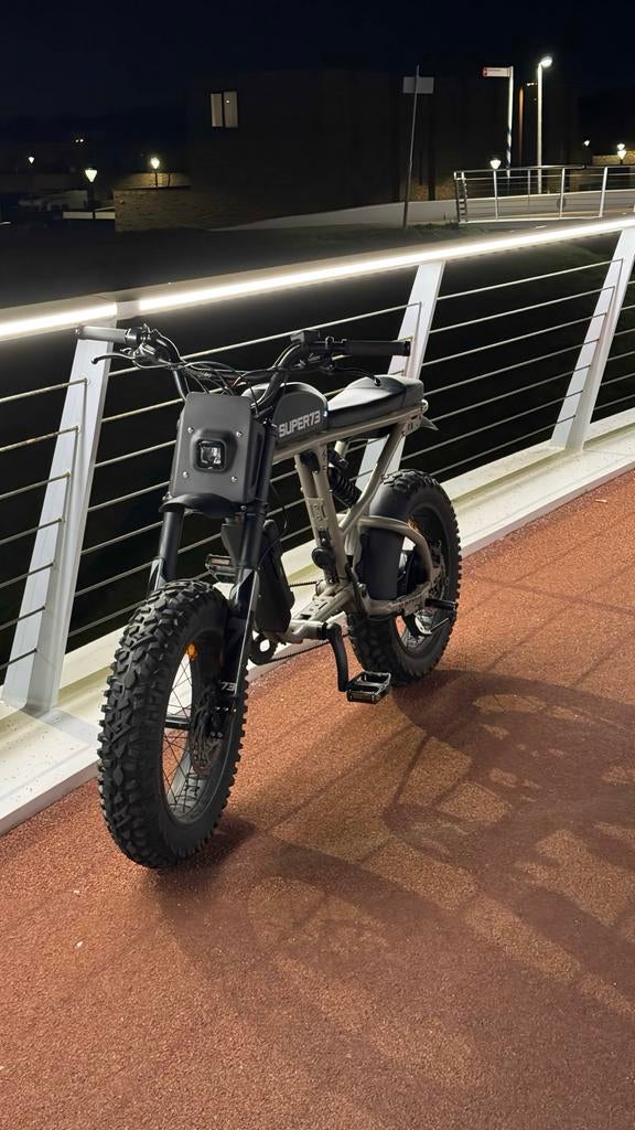 Super 73 RX Elektrische Fiets, Fietsen en Brommers, Elektrische fietsen, Zo goed als nieuw, Overige merken, Minder dan 47 cm, 50 km per accu of meer