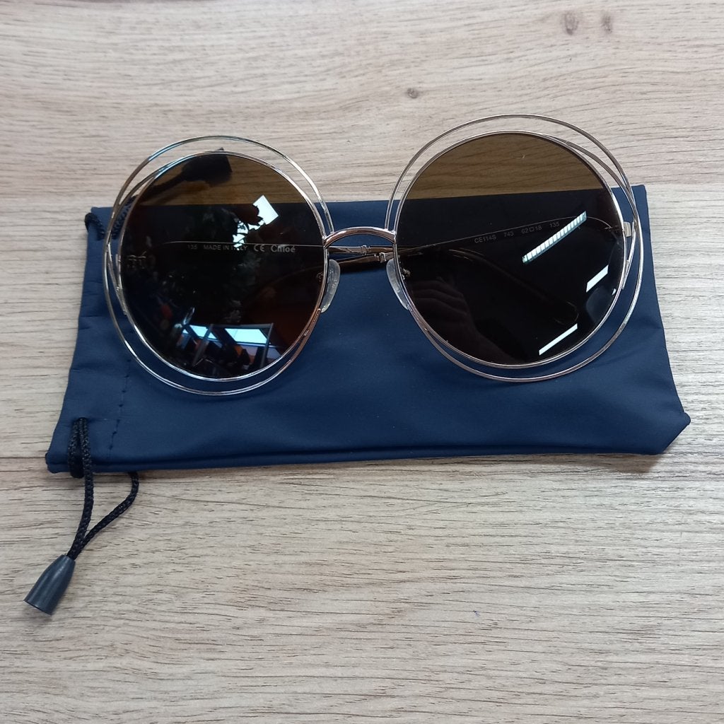 Chloe CE114S 743 Zonnebril, Chloe, Zo goed als nieuw, https://www.chloe.com/contactus, 5 Avenue Percier, 75008 Parijs, Frankrijk