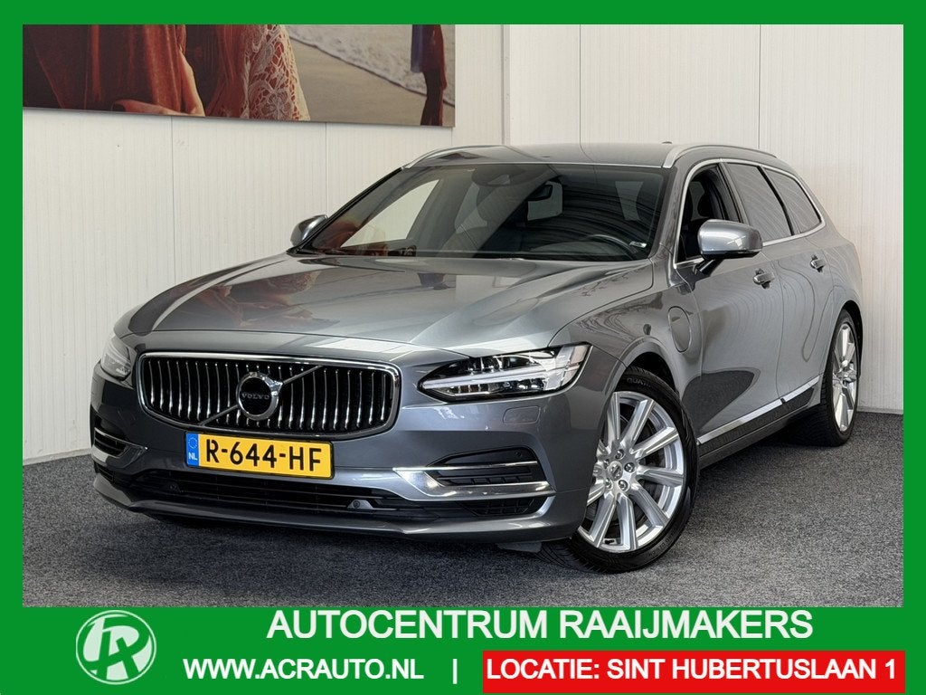 Volvo V90 2.0 T8 AWD INSCRIPTION AUTOMAAT NIEUWSTAAT ! LEDER, Auto's, Volvo, Automaat, 4 cilinders, 1969 cc, 120 €/maand