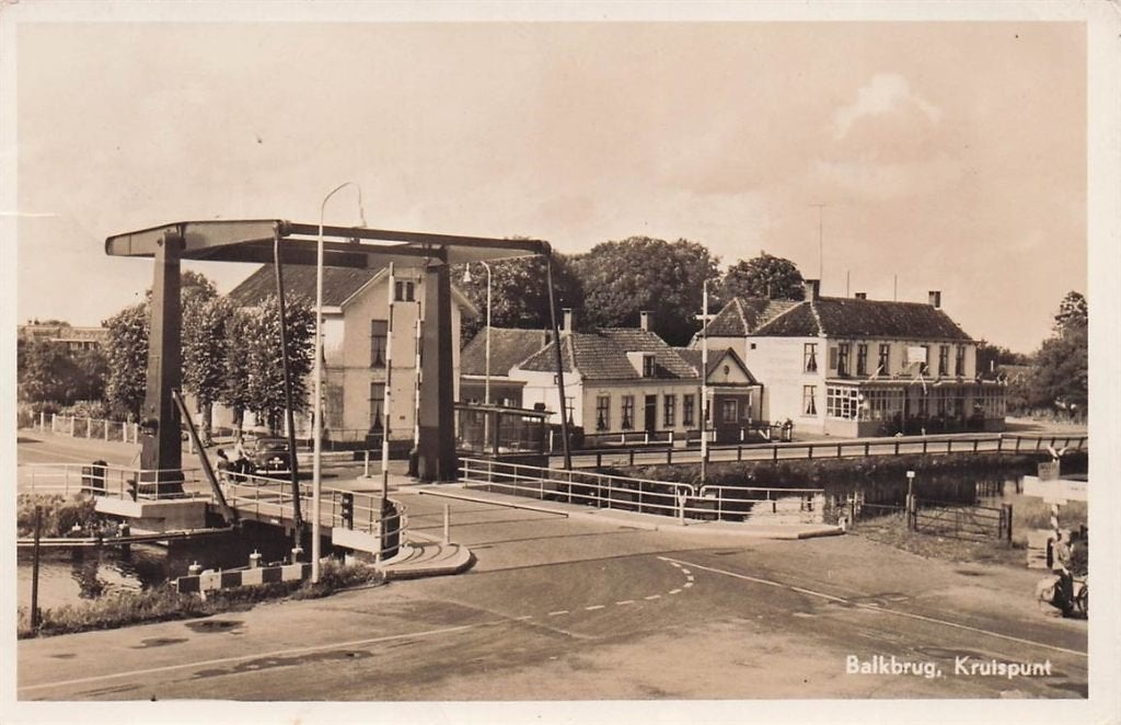 702-108-013 Balkbrug Kruispunt, Verzenden, Voor 1920, Overijssel