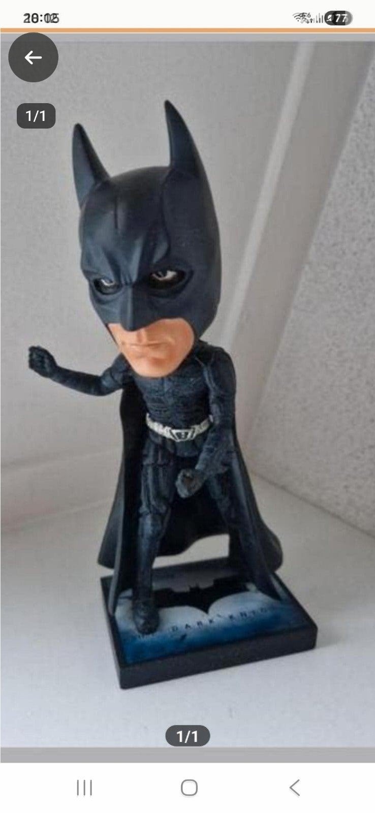 BATMAN HEADKNOCKER, Ophalen of Verzenden, Zo goed als nieuw, Overige typen