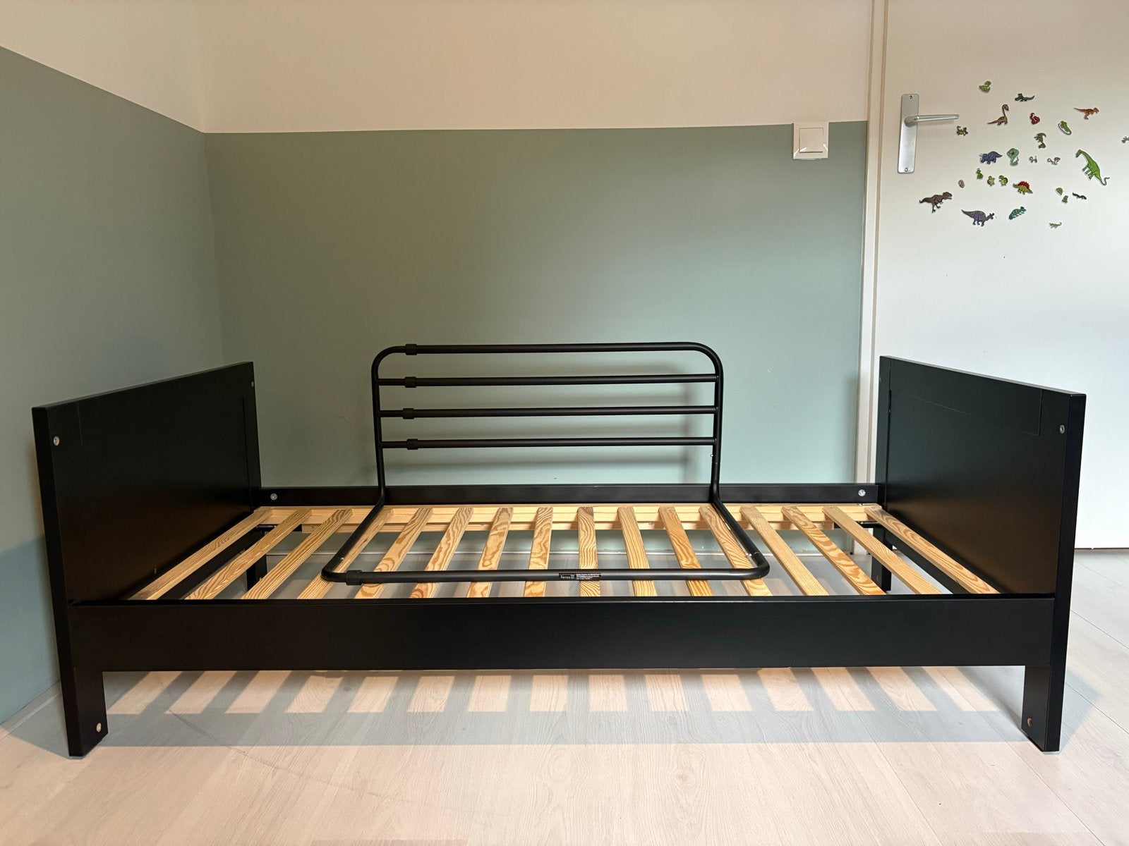 Europe Baby Vittoria III Ledikant 70x140 cm Zwart, Ophalen, 70 tot 85 cm, 140 tot 160 cm, Zo goed als nieuw