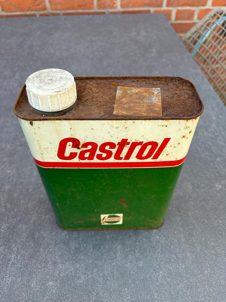 Vintage Castrol Olieblik - Decoratief Verzamelobject, Ophalen of Verzenden
