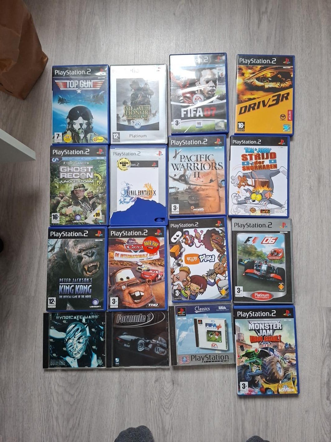 Grote collectie PlayStation 2 games - Diverse genres, Gebruikt, Vanaf 18 jaar, Overige genres, Ophalen of Verzenden
