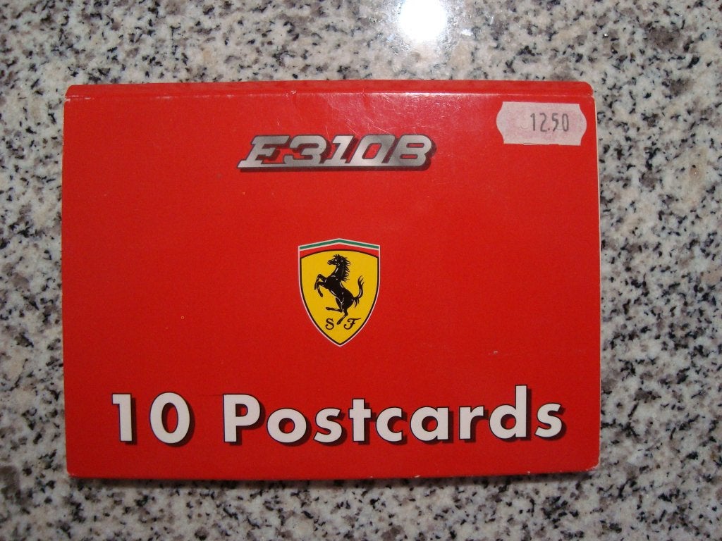 F310b ferrari postcards nieuw, Verzamelen, Ophalen of Verzenden, Nieuw, Auto's