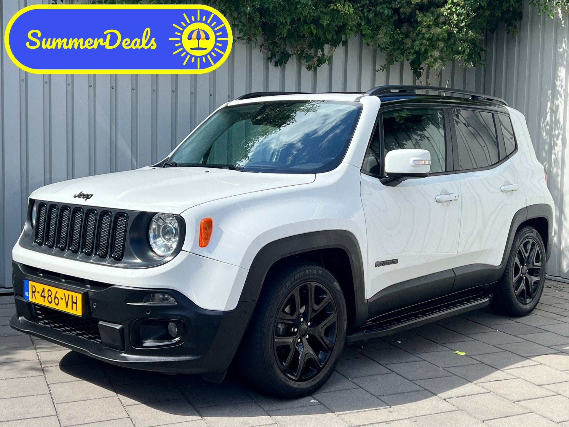 Jeep Renegade 1.4 MultiAir Limited|Automaat|Navigatie|Climat, Auto's, Jeep, Dealer onderhouden, Stof, Gebruikt, 4 cilinders