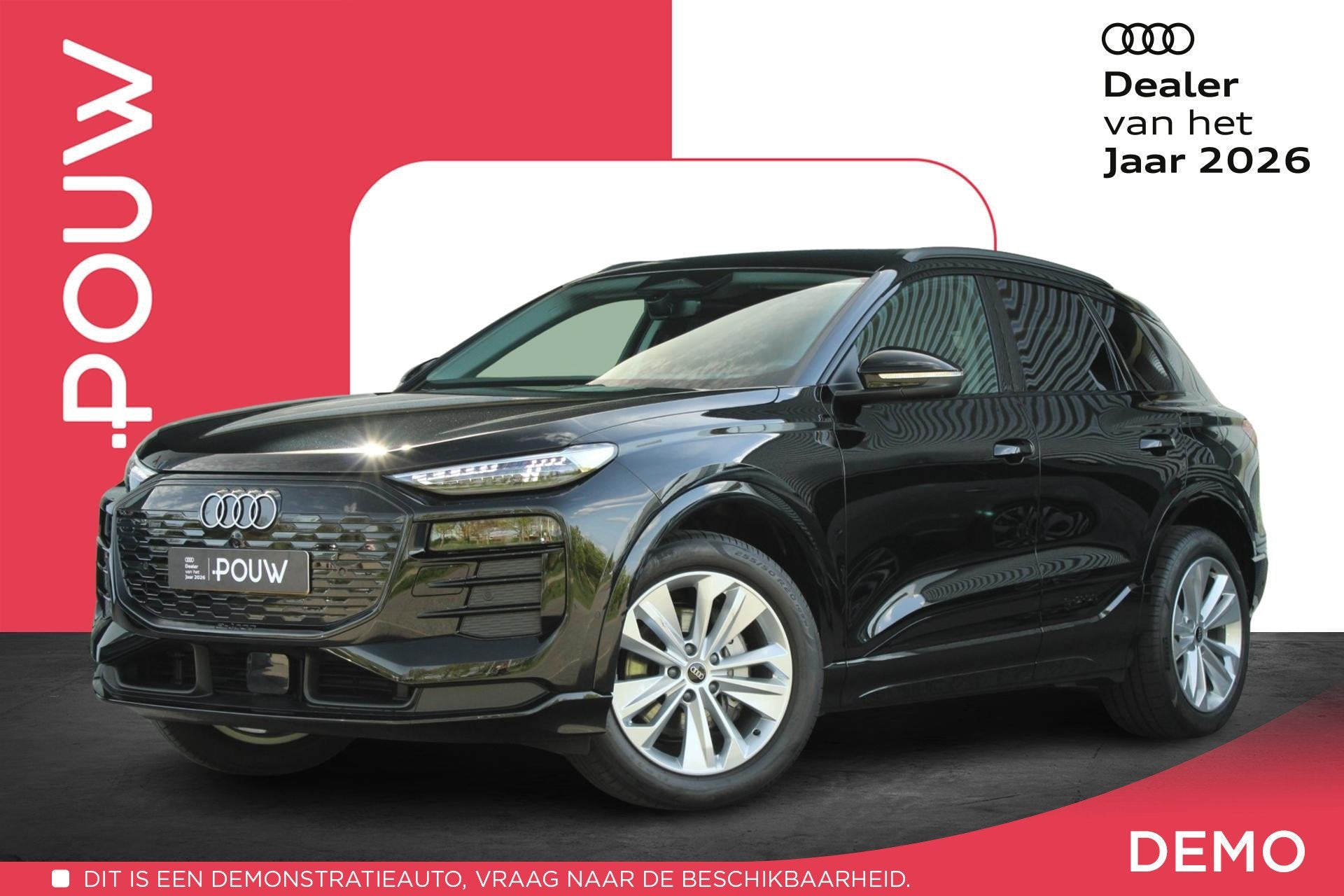 Audi Q6 e-tron 252pk Launch Edition 83 kWh | Tech Pakket | S, Auto's, Automaat, 12 maanden, Adaptive Cruise Control, Origineel Nederlands