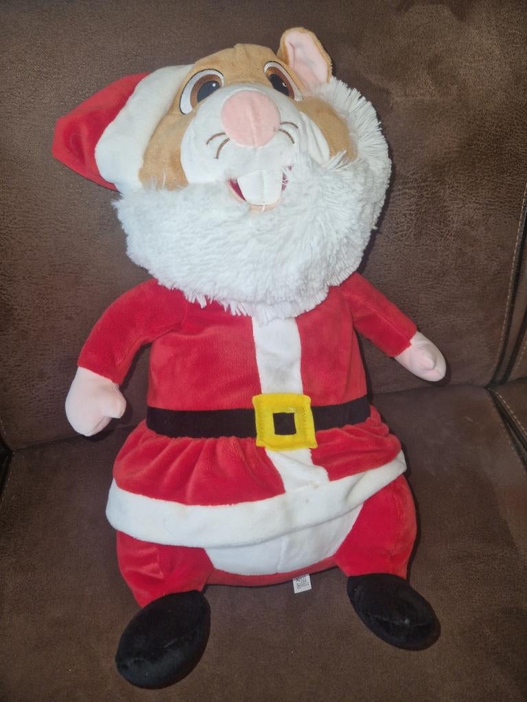 AH HAMSTER VERKLEED ALS KERSTMAN, Ophalen of Verzenden, Overige typen