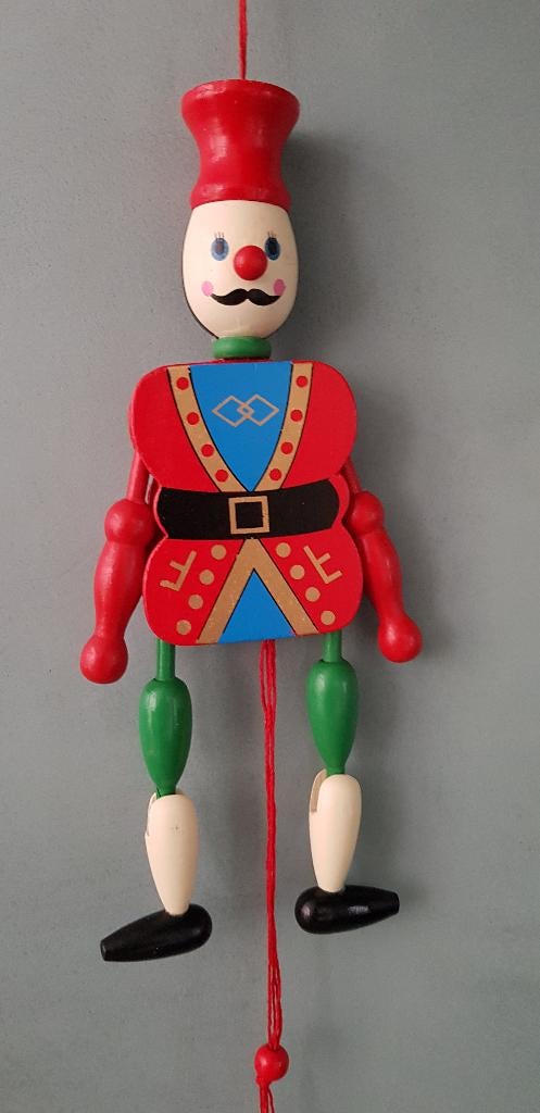 Houten Marionette Trekpop (Gratis Verzending), Verzenden, Nieuw, Overige typen