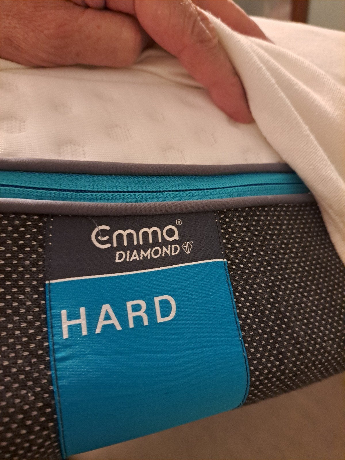 Emma Diamond matras 80x200 cm - hard, Huis en Inrichting, Slaapkamer | Matrassen en Bedbodems, Ophalen, Gebruikt, Eenpersoons