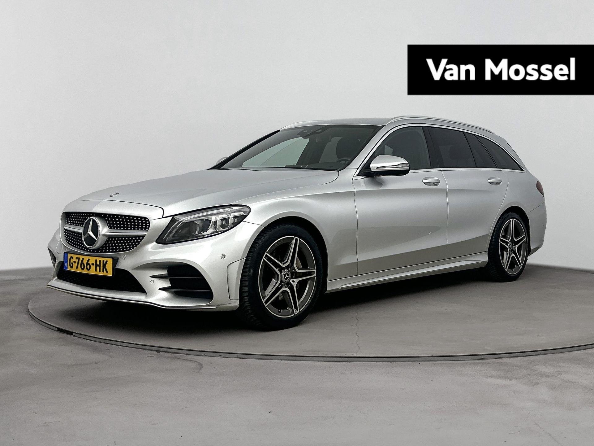 Mercedes-Benz C-klasse Estate 160 Business Solution AMG Plus, Auto's, 12 maanden, Euro 6, 4 cilinders, Leder en Stof