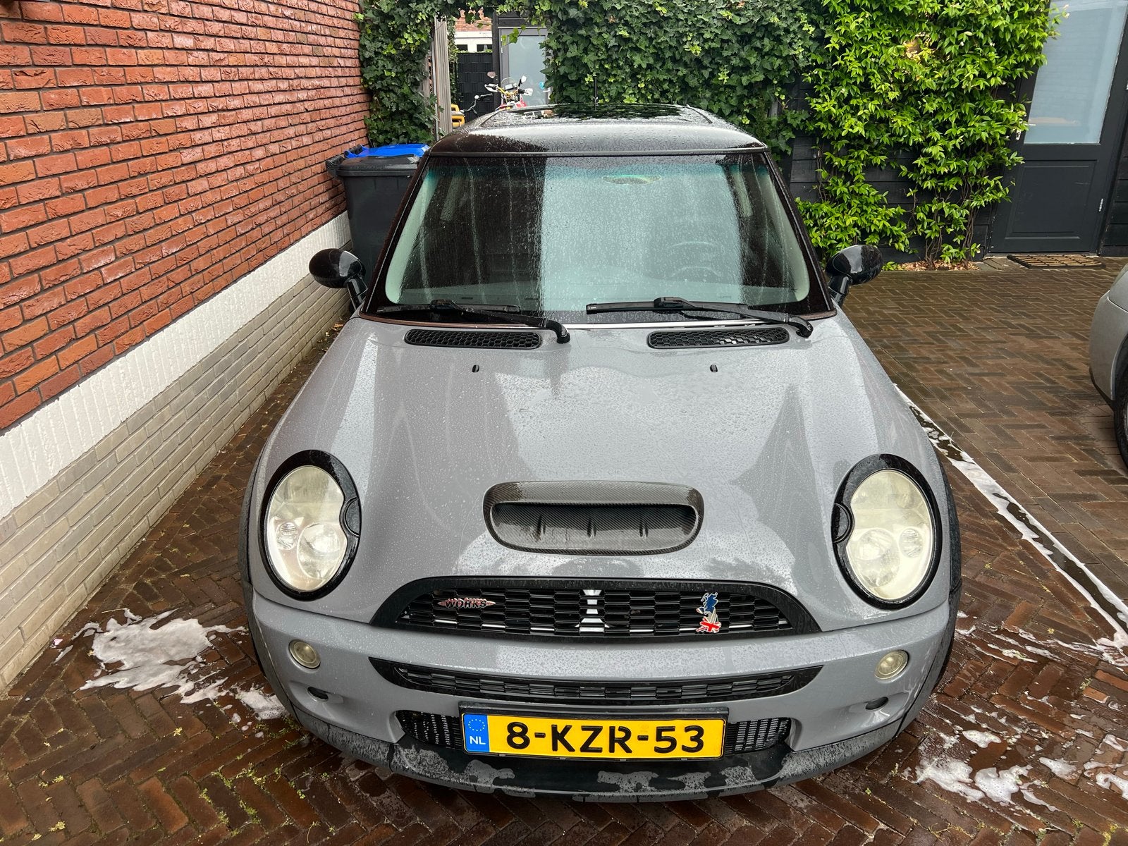 Mini 1.6 16V Cooper S 2003 Grijs(250pk), Voorwielaandrijving, 4 cilinders, 4 stoelen, 163 pk