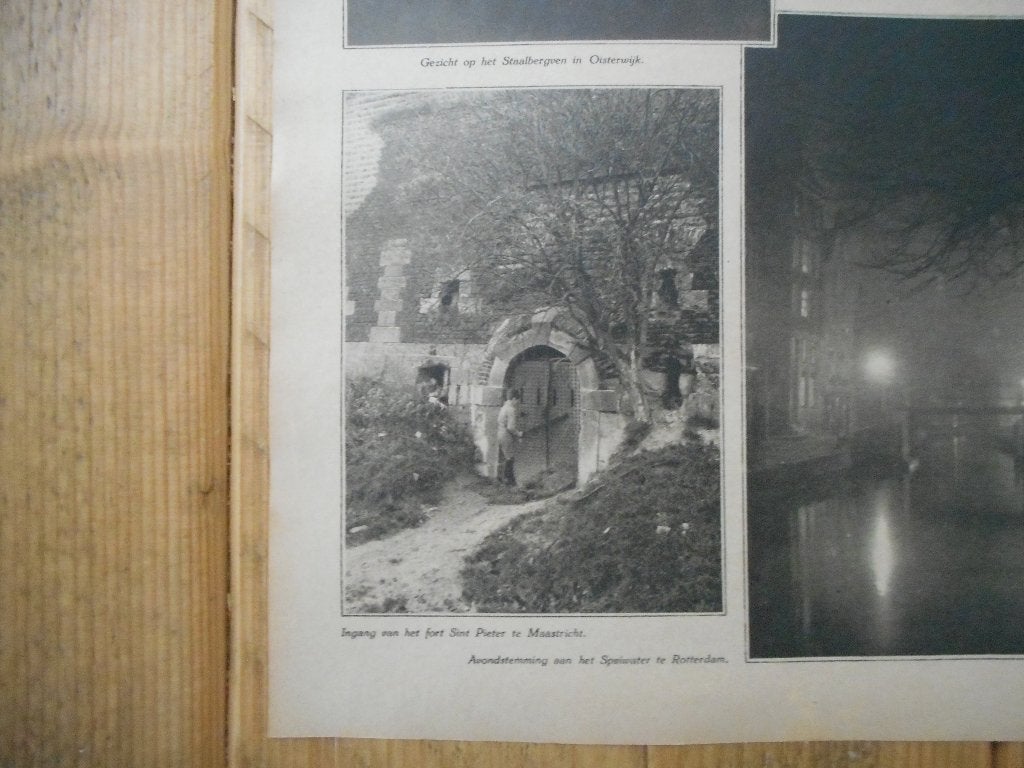 Maastricht. Ingang Fort Sint Pieter. 1930., Ophalen of Verzenden, 1920 tot 1940, Nederland, Knipsel(s)