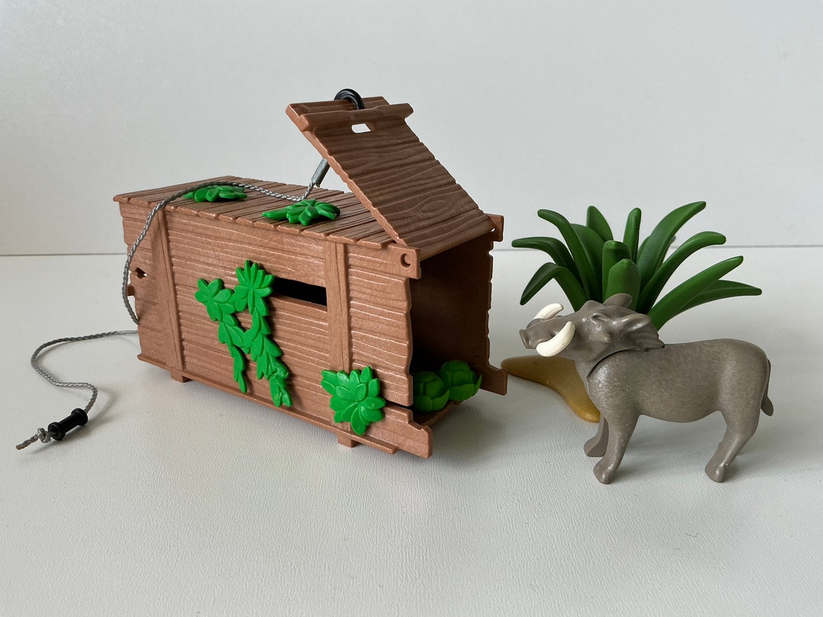 Playmobil wrattenzwijn val, Ophalen of Verzenden, Gebruikt, Losse onderdelen