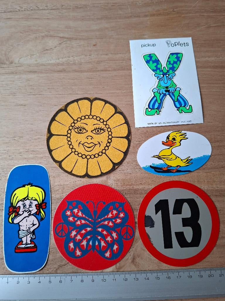 Stickers zonder tekst, Ophalen of Verzenden, Zo goed als nieuw, Overige typen