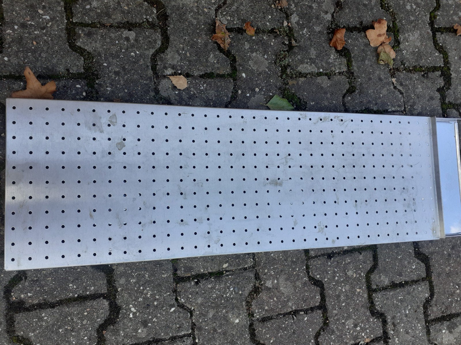 rvs  afdruip platen  ( lekbak ), Ophalen, Zo goed als nieuw, Metaal