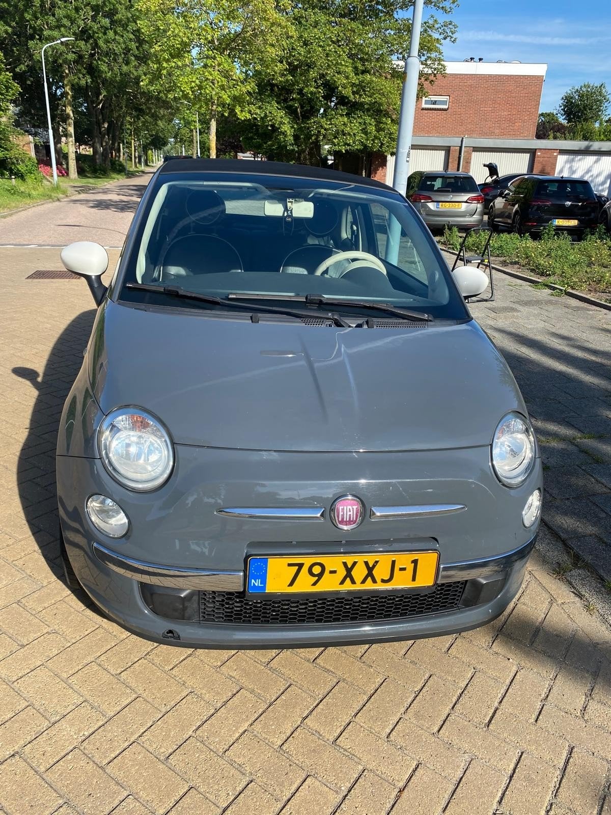 Fiat 500C 0.9 85pk Turbo Twinair 2012 Grijs