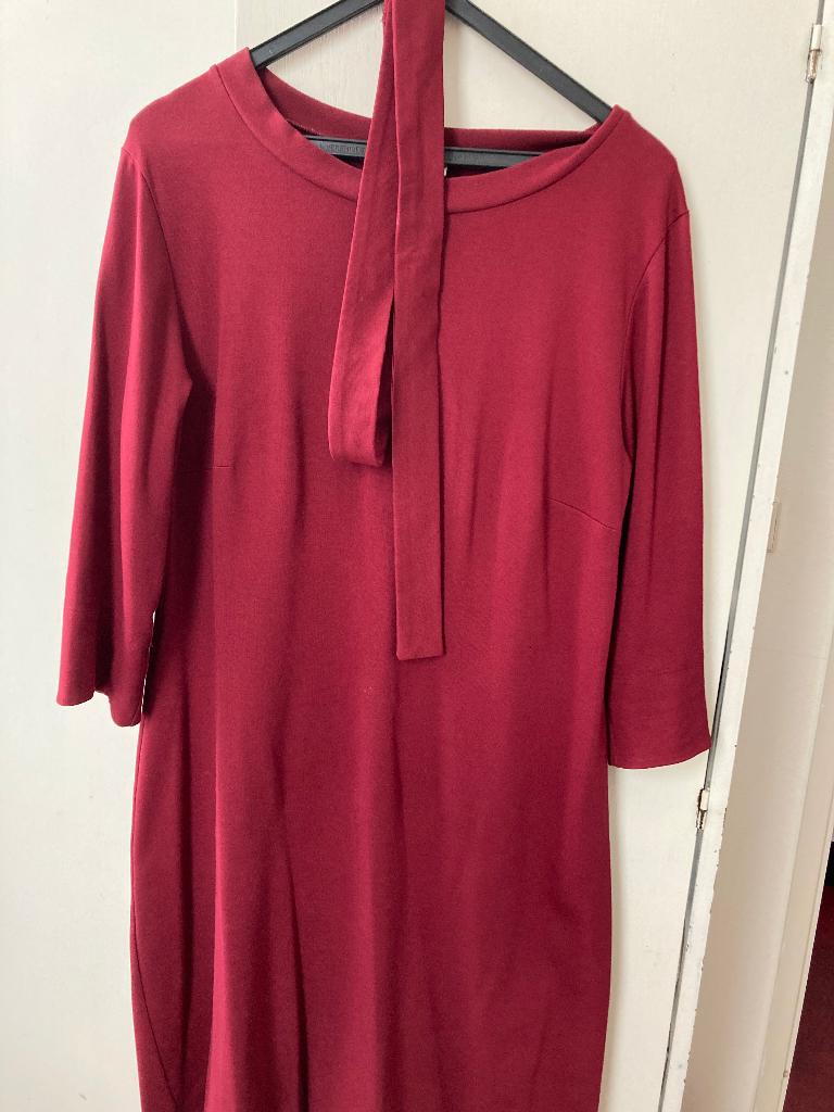 dieprode jurk Cissi och Selma, xl, Kleding | Dames, Cissie och selma, Maat 46/48 (XL) of groter, Ophalen of Verzenden, Zo goed als nieuw