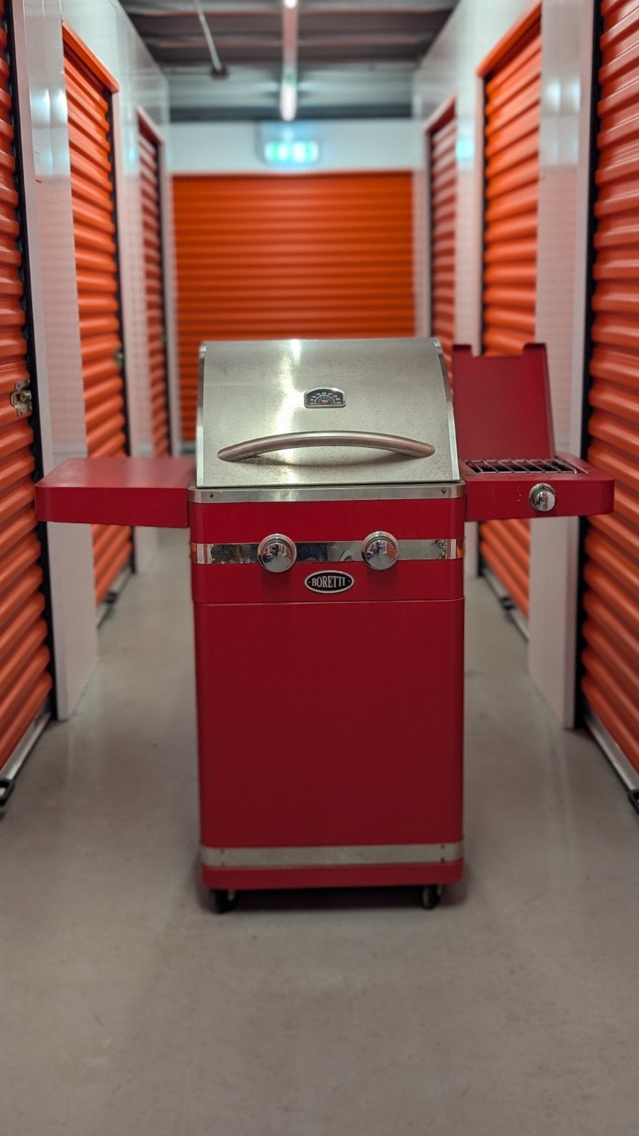 Boretti Bernini Rosso gasbarbecue rood / buitenkeuken, Tuin en Terras, Elektrische barbecues, Ophalen