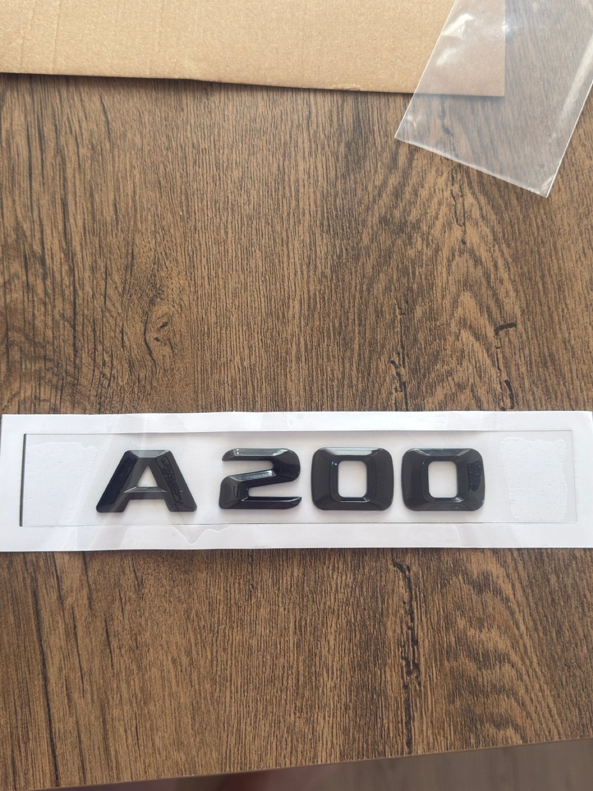 Mercedes-Benz A200 Embleem Zwart Glanzend, Ophalen of Verzenden