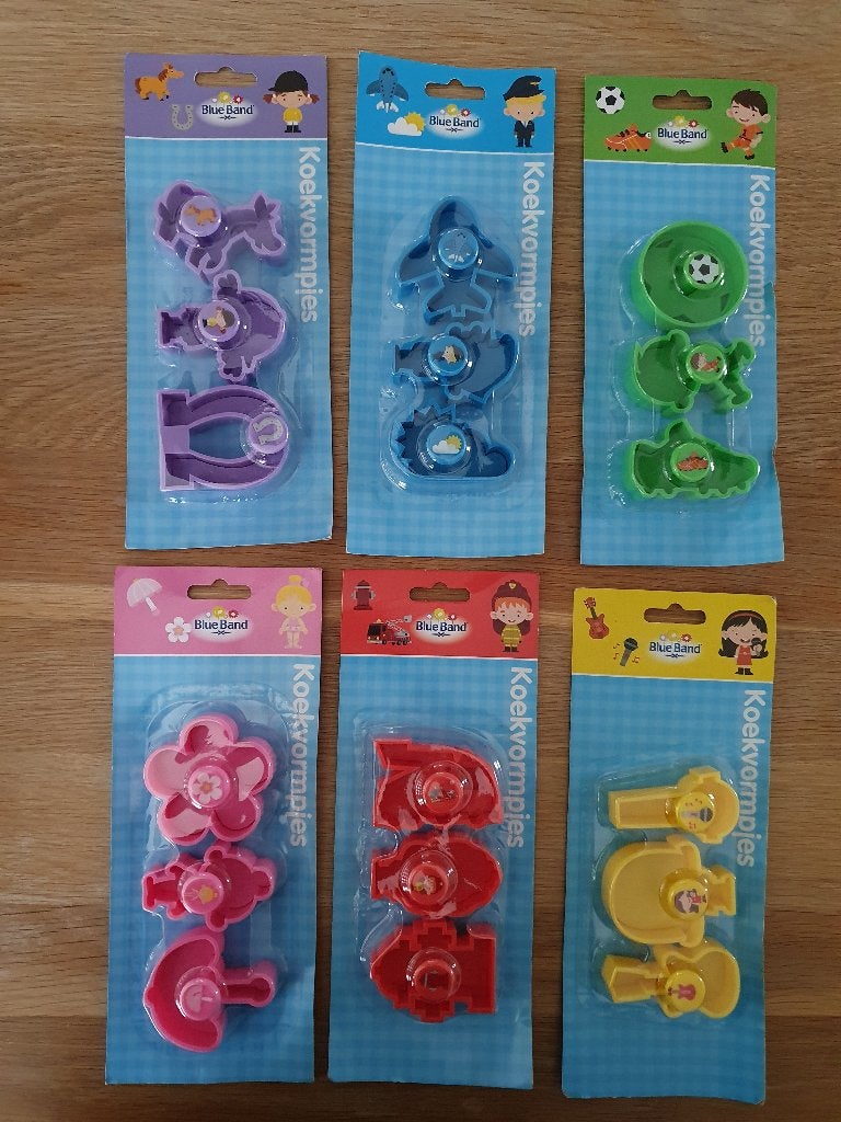 Blue Band koekvormpjes, Overige typen, Nieuw, Ophalen of Verzenden, Overige materialen