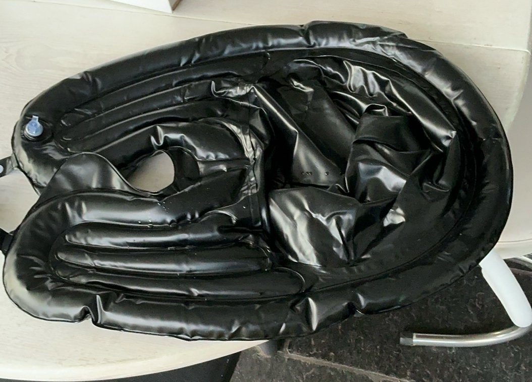 Opblaasbare Haarwasbak - Shampoo Wastafel - PVC, Ophalen of Verzenden