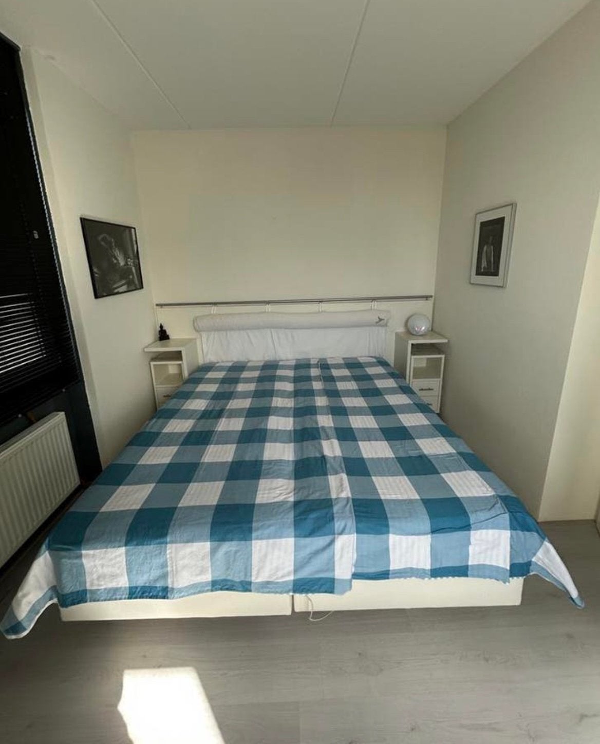 Boxspring lits-jumeaux Jan des Bouvrie, Ophalen, Gebruikt, Tweepersoons