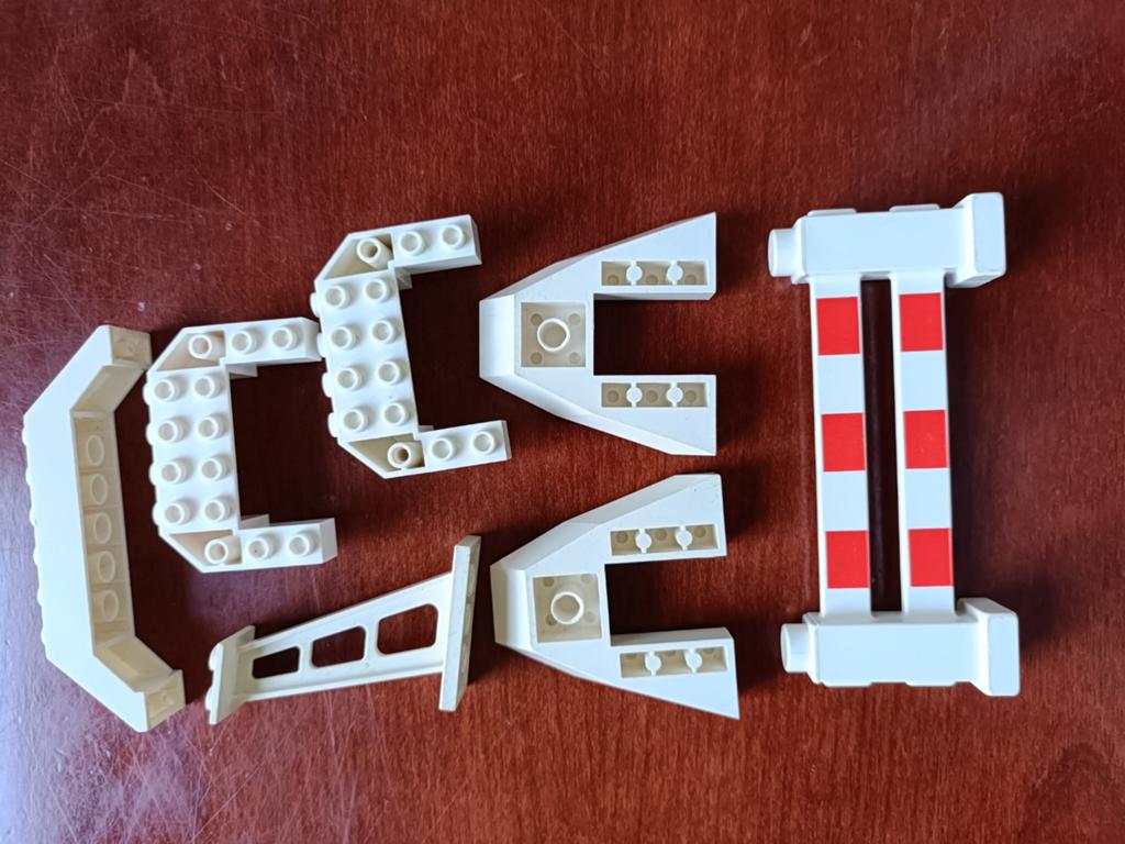 Partijtje witte Lego onderdelen, Ophalen of Verzenden