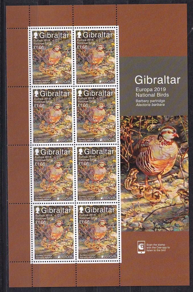 CEPT Gibraltar 1896/97 Bogen 2019 postfris, Ophalen of Verzenden, Postfris, Overige thema's