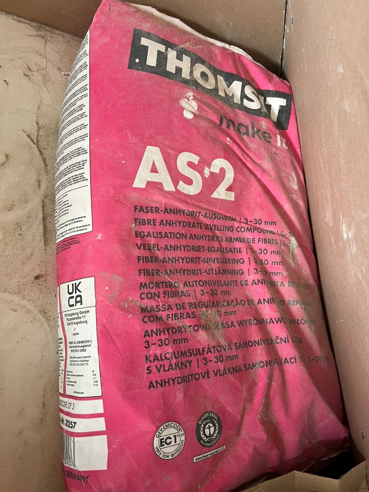 Thomsit AS2 egaline, Doe-het-zelf en Verbouw, Ophalen