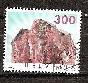 Zwitserland 2003 - Mineraal, Ophalen, Gestempeld