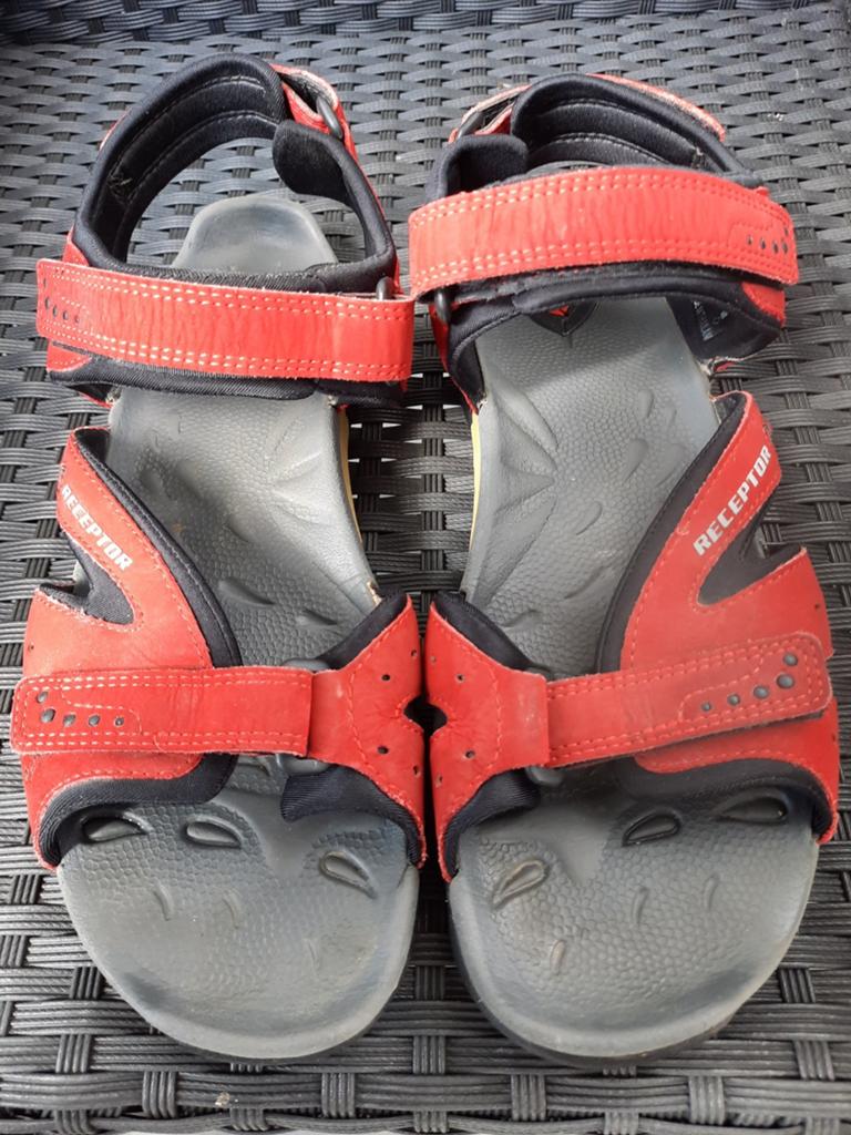 ECCO (wandel) sandalen maat 42 rood, ECCO, Gedragen, Rood, Sandalen of Muiltjes