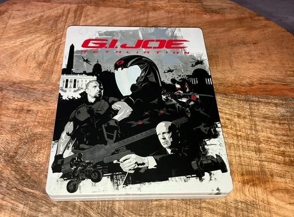 G.I. Joe Retaliation Steelbook Blu-ray, Ophalen of Verzenden, Zo goed als nieuw, Actie