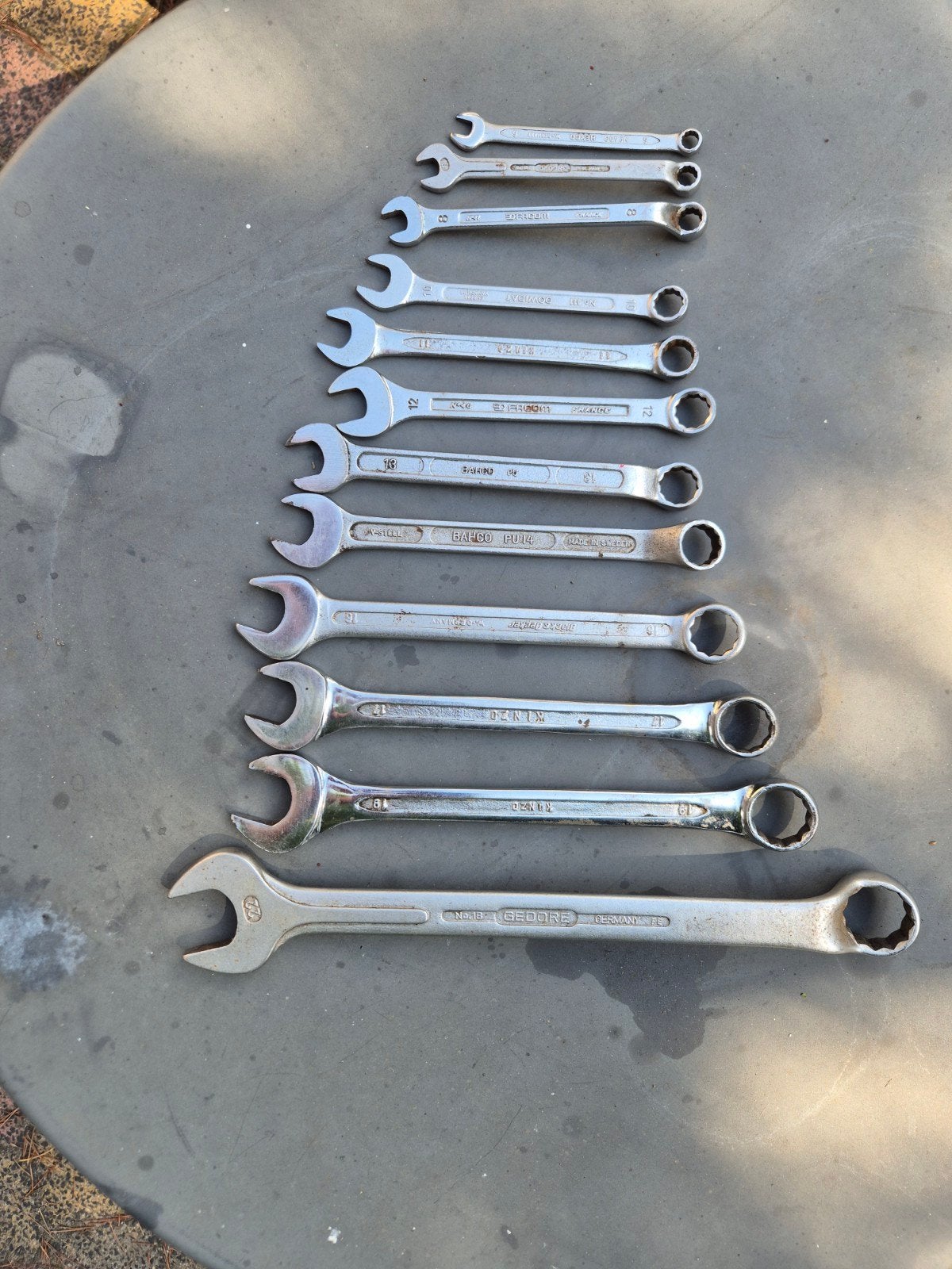 Set ring/steeksleutels, Ophalen of Verzenden, Gebruikt