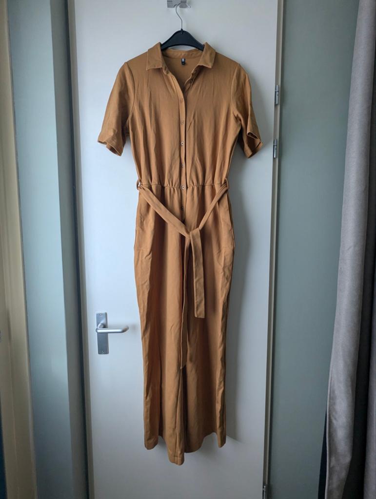 Nieuwe HEMA jumpsuit maat L - nooit gedragen, Kleding | Dames, Jumpsuits, Bruin, Maat 42/44 (L), Nieuw, Ophalen of Verzenden