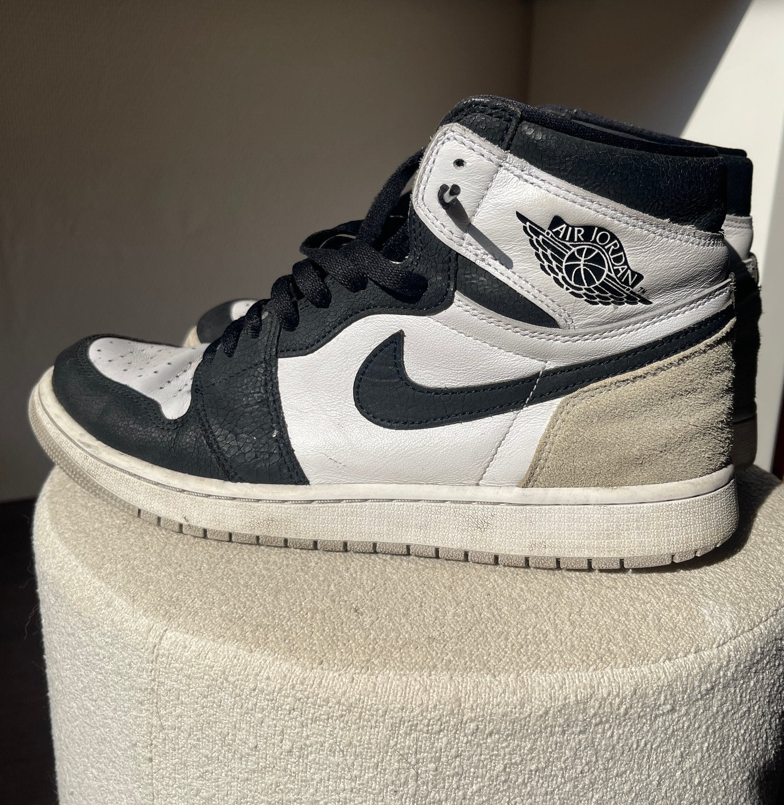 Air Jordan 1 Retro high Stage Haze, Nike, 44, Overige kleuren, Ophalen of Verzenden, Sneakers of Gympen, Gedragen