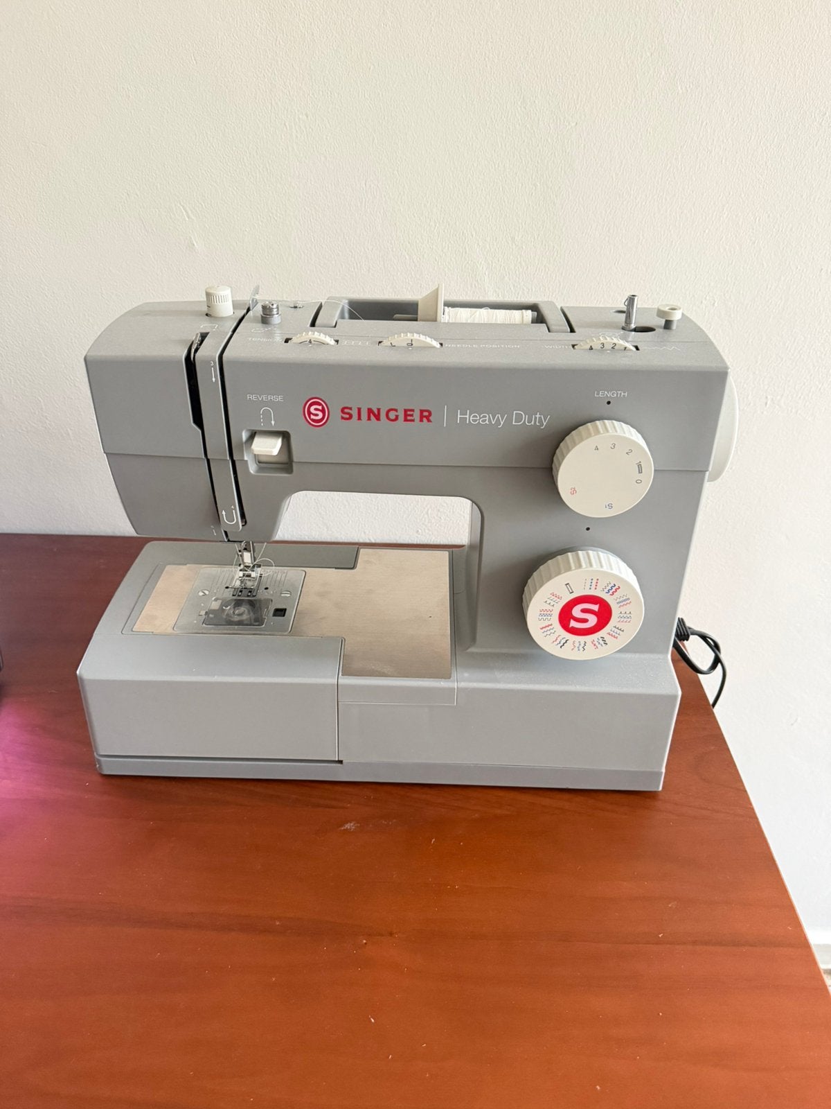 Singer Heavy Duty 4432, Ophalen, Zo goed als nieuw, Naaimachine, Singer