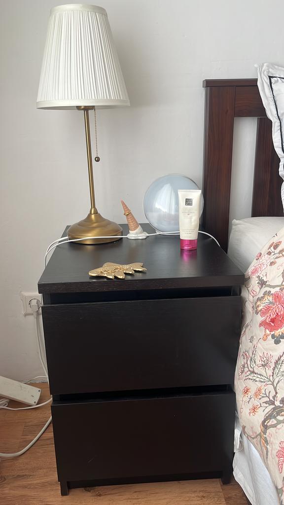 2 x IKEA MALM Bedside Tables, Ophalen, Overige materialen, Minder dan 45 cm, 55 tot 70 cm